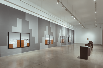 Contemporary art exhibition Patrick Hamilton La arquitectura del poder at Museum of Modern Art of Bogota Bogota Colombia