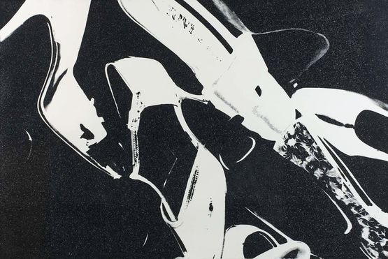 Diamond Dust Shoe 255 by Andy Warhol contemporary artwork Print
