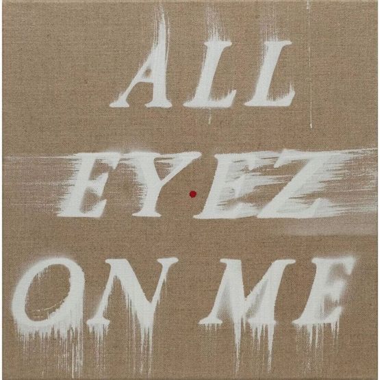 All Eyez On Me by Ed Ruscha contemporary artwork Sculpture