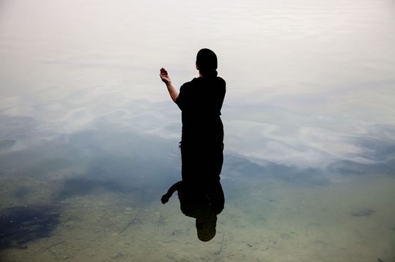 Silsila Link from Silsila series by Sama Alshaibi contemporary artwork Photography