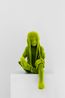 Sitting Little Savoy Cabbage Mossgirl by Kim Simonsson contemporary artwork Sculpture