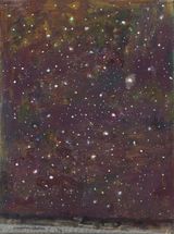 Mappa di stelle by Natale Addamiano contemporary artwork painting