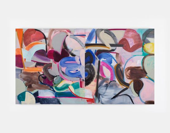 The Good The Bad and the Other by Liliane Tomasko contemporary artwork Painting