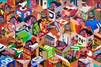 Lompat Besar  Big Leap by Indieguerillas contemporary artwork Painting