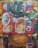 Reunion by Alvin Ong contemporary artwork Painting