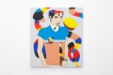 PARTIAL SELF-PORTRAIT by Duggie Fields contemporary artwork painting