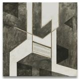 Intersected Space 5 by Rathin Barman contemporary artwork drawing works on paper