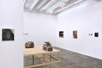 Contemporary art exhibition Group Exhibition are you dead yet at Thomas Erben Gallery New York United States