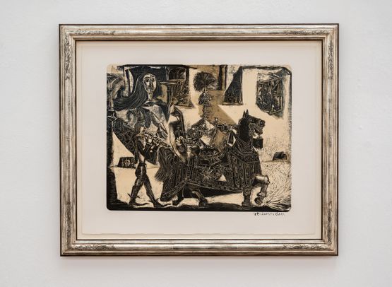 Le Depart by Pablo Picasso contemporary artwork Print