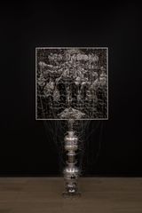 Ritual Laborers by Sornchai Phongsa contemporary artwork sculpture