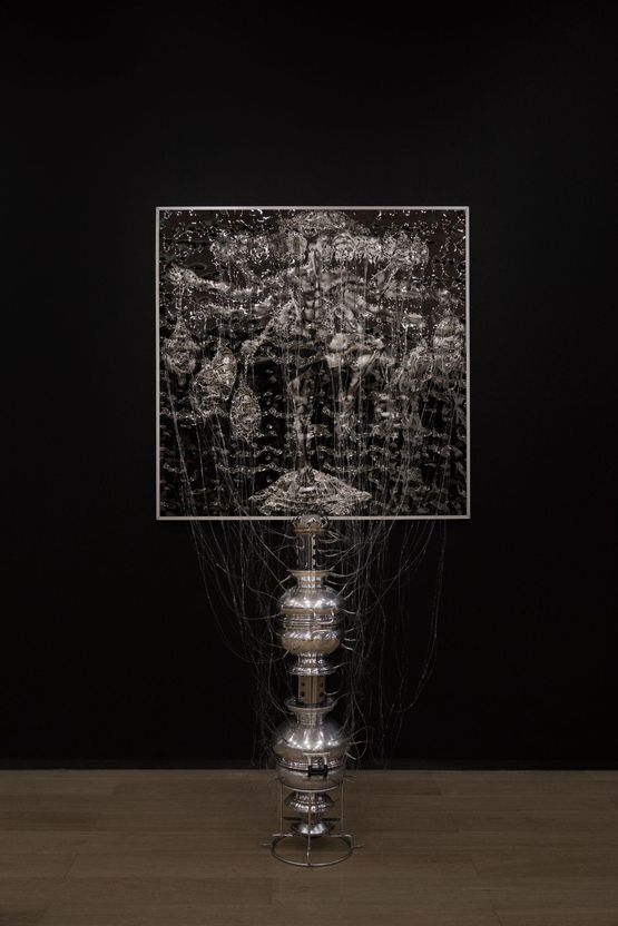 Ritual Laborers by Sornchai Phongsa contemporary artwork Sculpture