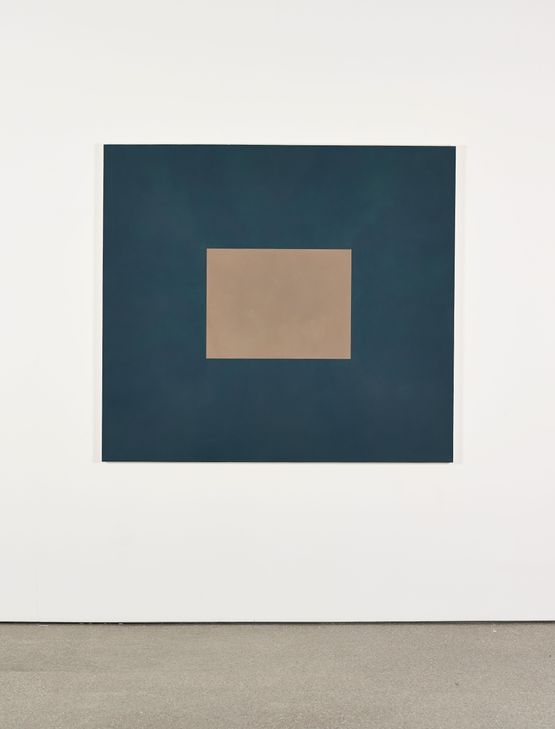Light Brown with Green Aug 1992 by Peter Joseph contemporary artwork Painting