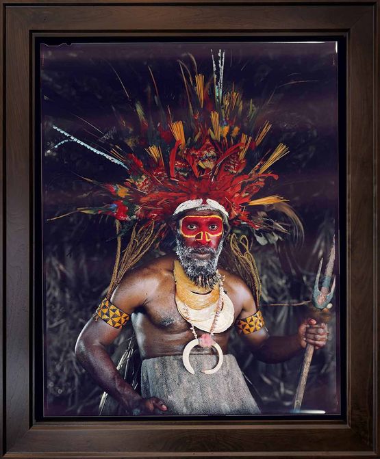 Derek Kagai  Chimbu  Papua New Guinea by Jimmy Nelson contemporary artwork Photography