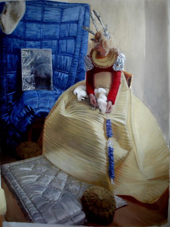 Las Meninas by Teodora Axente contemporary artwork Painting