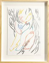 The Valley  Marceline Desbordes-Valmore by Tess Dumon contemporary artwork painting works on paper sculpture