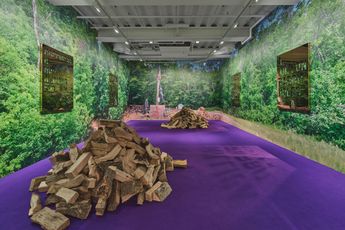 Contemporary art exhibition Rirkrit Tiravanija A MILLION RABBIT HOLES at Pilar Corrias Conduit Street United Kingdom