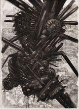 Gergasi by Maryanto contemporary artwork drawing