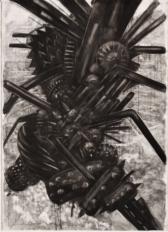 Gergasi by Maryanto contemporary artwork Drawing