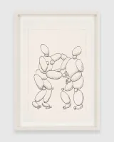 Dance of the Spheres For Wall Drawing by David Byrne contemporary artwork works on paper