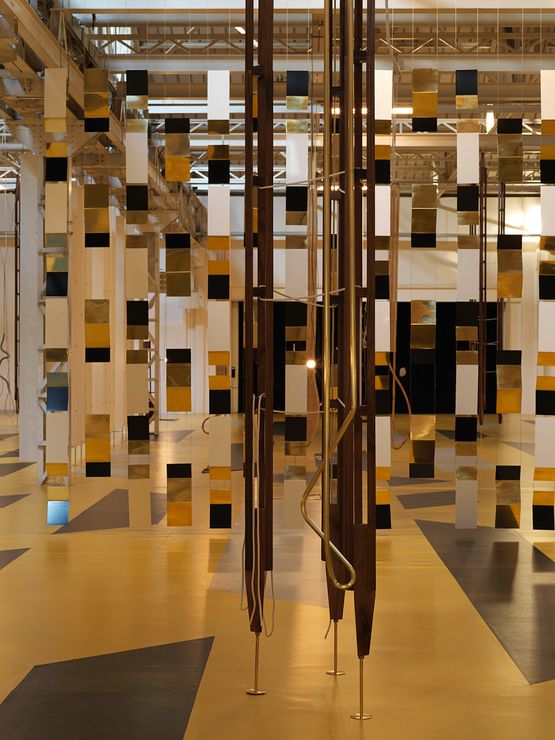 Discrepancies with F.H. 2 by Leonor Antunes contemporary artwork Sculpture