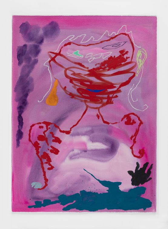 ready to dissolve slippery secrets by Tom Polo contemporary artwork Drawing