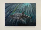 Shark by Charles Hascoet contemporary artwork painting