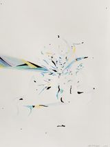 Traces 523112.3N 132329.9E by Isaac Chong Wai contemporary artwork drawing painting works on paper