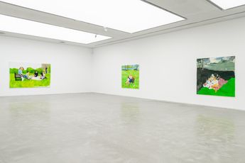 Contemporary art exhibition Zhu Jia Recent Paintings at ShanghART Westbund Shanghai China
