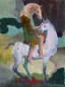 Goodbye Horses by Jia Sung contemporary artwork Painting