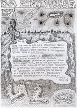 Pintooverse Comic Intro Page 1 by Hardeep Pandhal contemporary artwork painting works on paper drawing