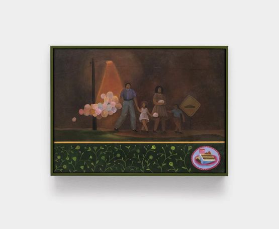 Fim de festa The End of the party by Romildo Rocha contemporary artwork Painting