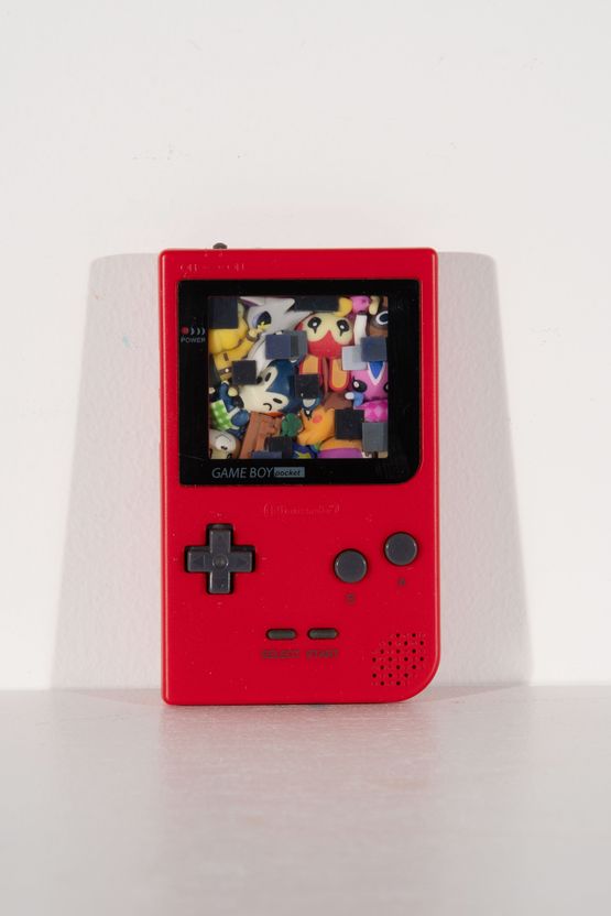 GAME BOY pocket Display by Three contemporary artwork Sculpture