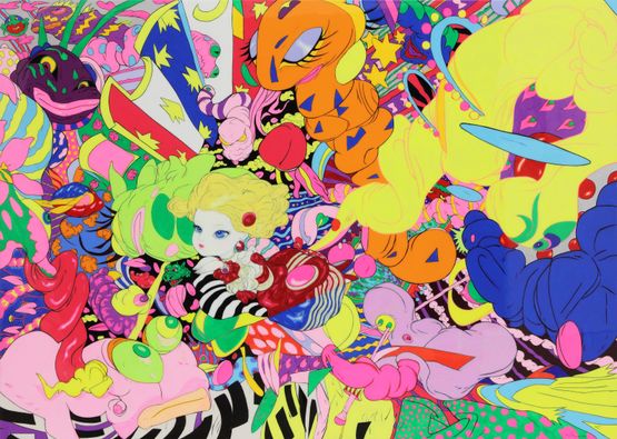 Margarita by Amano Yoshitaka contemporary artwork Painting