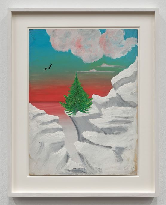 Mountain Pinetree by Marian Spore Bush contemporary artwork Works on Paper