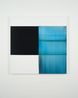 Exposed Painting Sapphire Blue by Callum Innes contemporary artwork Painting
