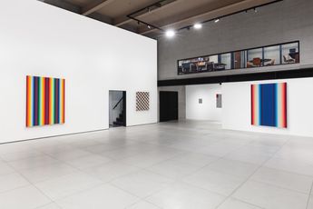 Contemporary art exhibition Paul Muguet Pictorial Warps at Galeria RGR Mexico City