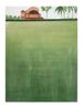 Red Church Green Field by Matthew Krishanu contemporary artwork Painting