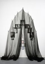 Mes Voeux sous filets K by Annette Messager contemporary artwork photography sculpture