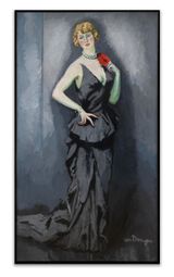 Madame Georges Menier by Kees Van Dongen contemporary artwork painting