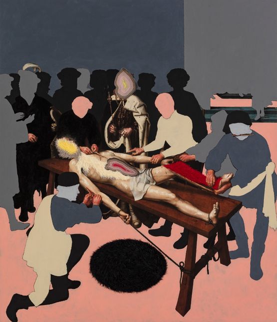 Body Reading - 11 by Wu Wei contemporary artwork Painting