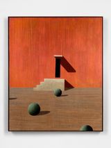 Pink Wall by Ramon Enrich contemporary artwork painting