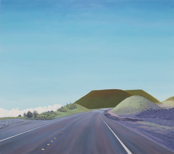 Metro Mars by Robin Lowe contemporary artwork Painting