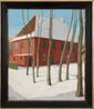 Haus im Schnee House in the Snow by Niklaus Stoecklin contemporary artwork Painting