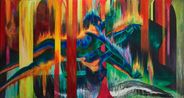 Father who waits to apologize by Chi Peng contemporary artwork Painting