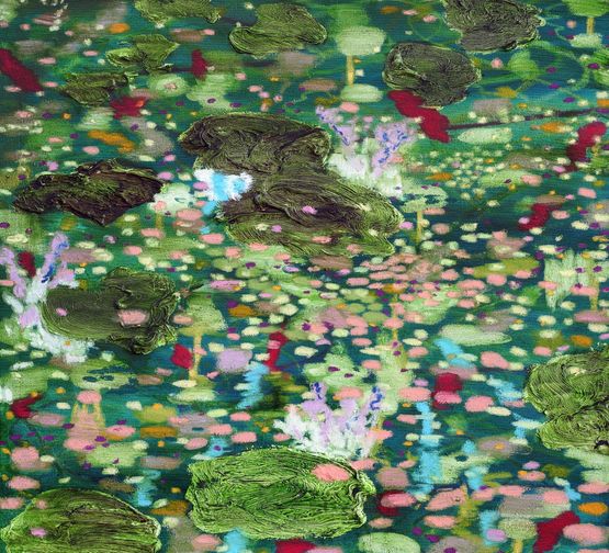 Seerosen by Bin Woo Hyuk contemporary artwork Painting