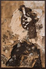 Retrato con diadema blanca by Manolo Valdes contemporary artwork painting