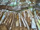 Salt Ponds 6 Near Tikat Banguel Senegal by Edward Burtynsky contemporary artwork Photography