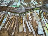 Salt Ponds 6 Near Tikat Banguel Senegal by Edward Burtynsky contemporary artwork photography