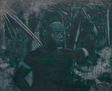 Untitled MIVPFADL by Daniel Boyd contemporary artwork drawing painting