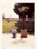 Jean in the Luxembourg Garden by David Hockney contemporary artwork Photography